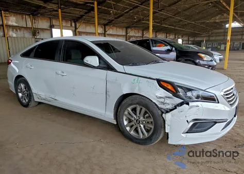 2017 Hyundai Sonata Se z USA, uszkodzony, nr VIN 5NPE24AF1HH508650